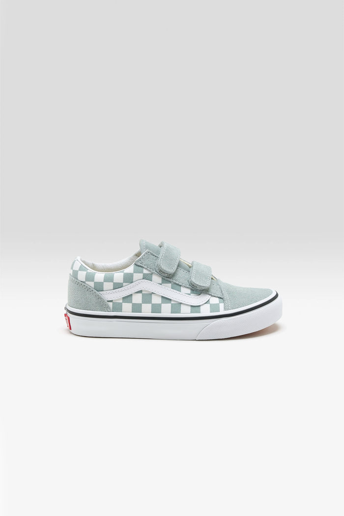 Vans Vans Old Skool V Checkerboard Shoes For Kids