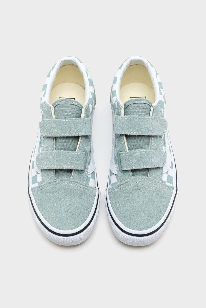 Vans Vans Old Skool V Checkerboard Shoes For Kids