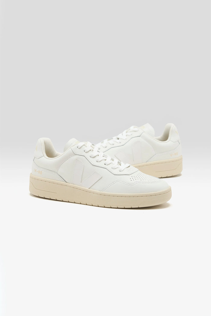 Veja Veja V-90 O.T. Leather Sneakers For Women