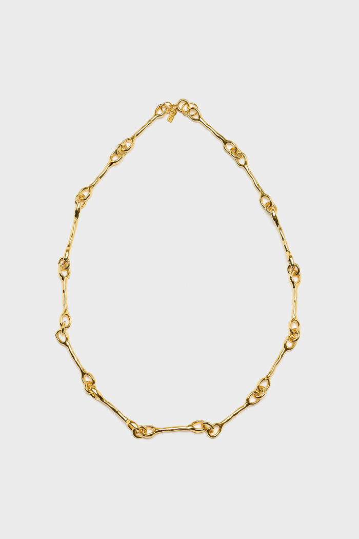 Alhaja Alhaja Nautilus Gold Chain Necklace