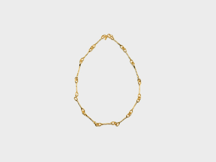 Alhaja Alhaja Nautilus Gold Chain Necklace