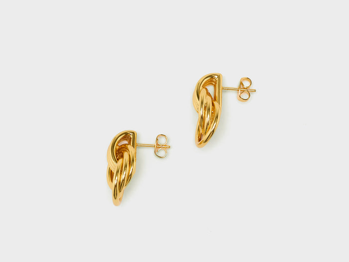 Anni Lu Anni Lu Boucles d'oreilles doré triplet