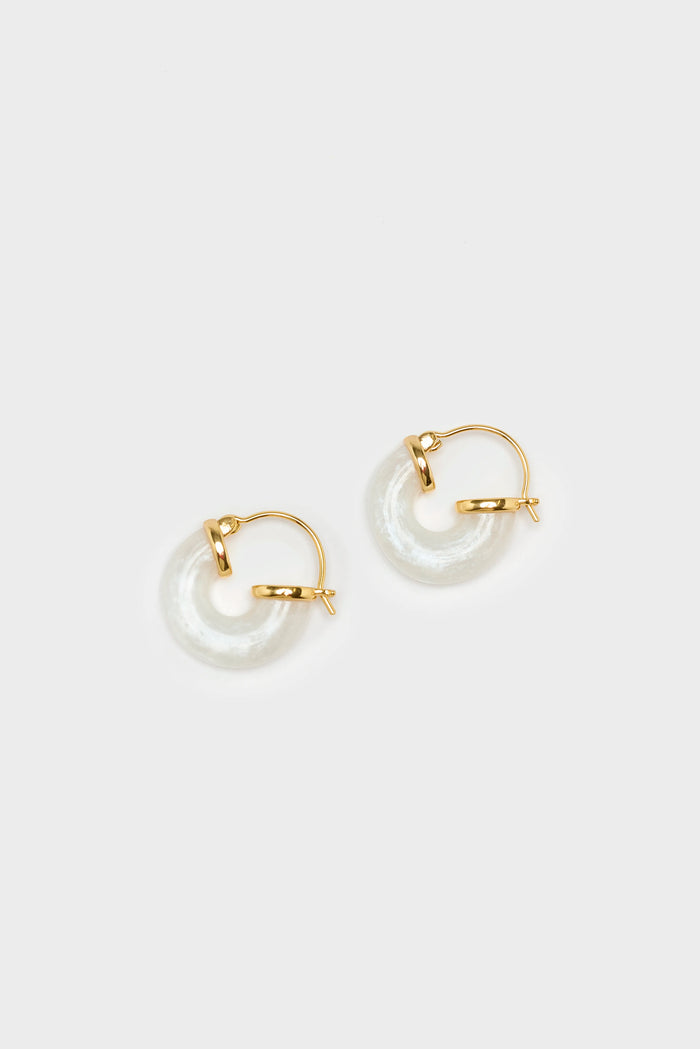 Anni Lu Anni Lu Boucles D'oreilles Petit White Swell