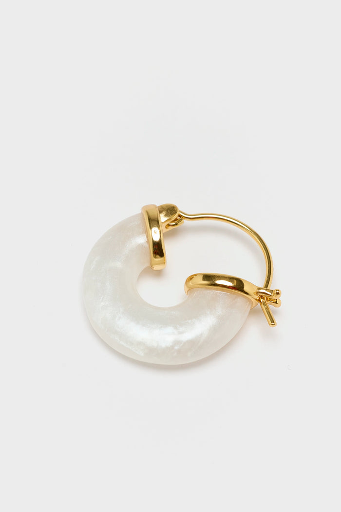 Anni Lu Anni Lu Boucles D'oreilles Petit White Swell