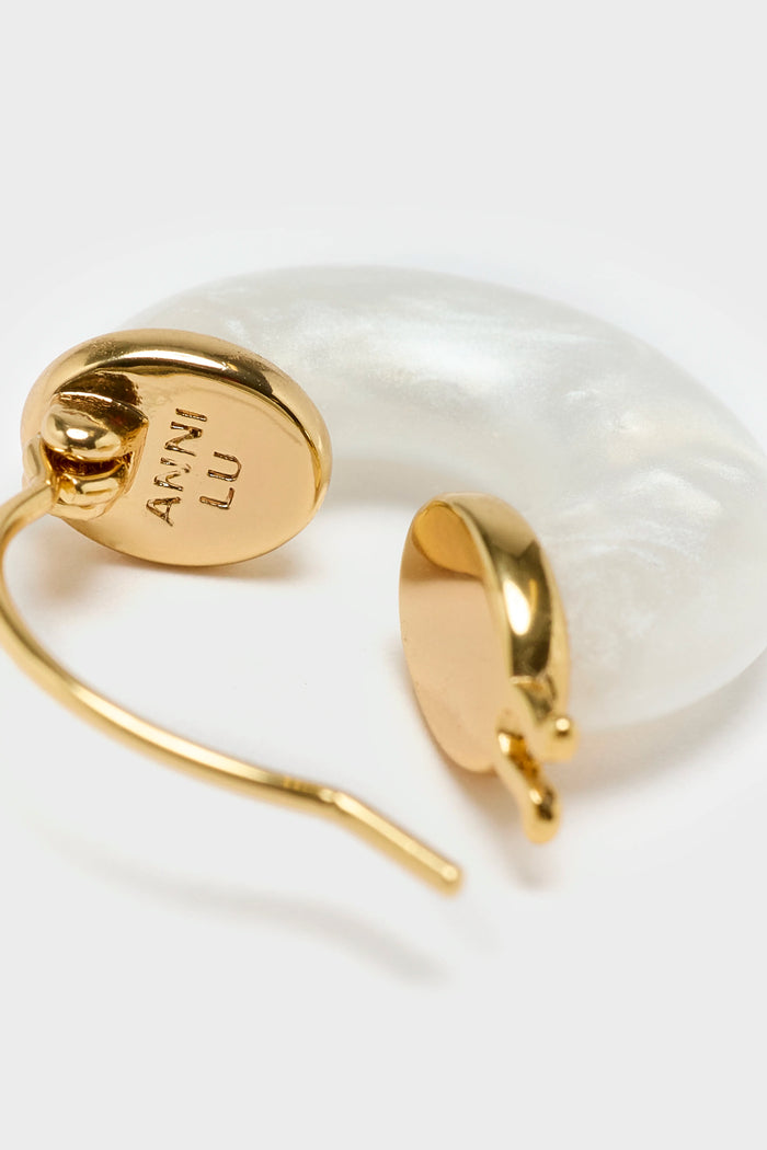 Anni Lu Anni Lu Boucles D'oreilles Petit White Swell