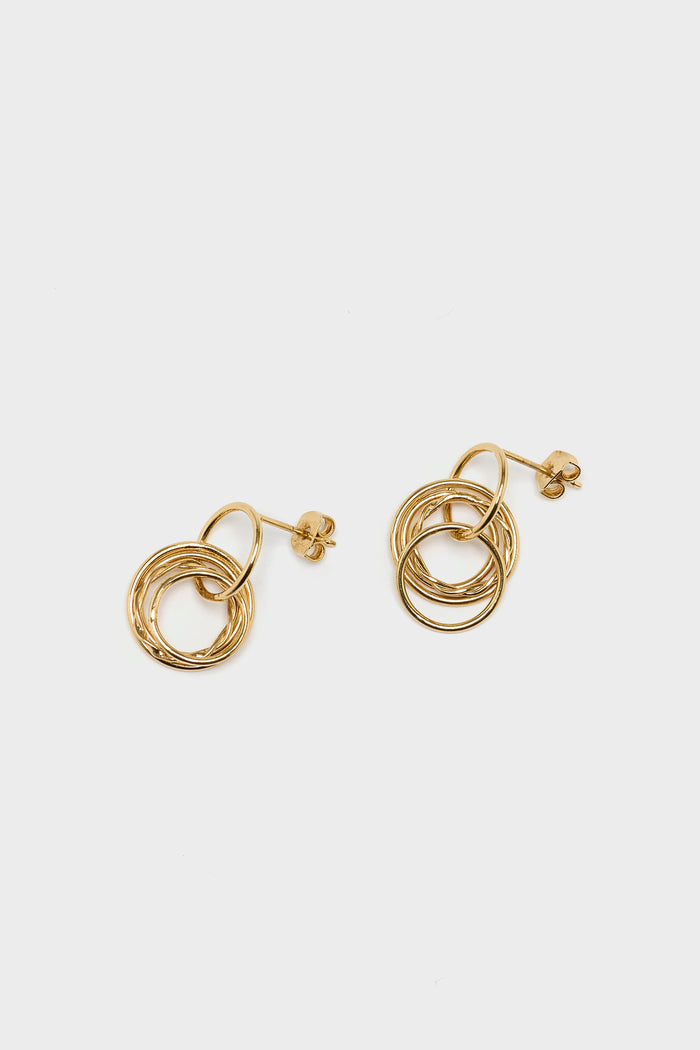 Bdm Studio BDM Studio Small Arizona Gold-plated Earrings