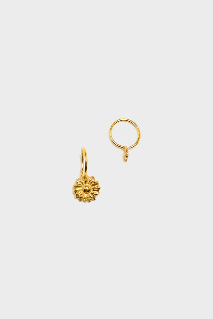 Sylvie Gilbert GilbertGilbert Asymmetric Flower Earrings