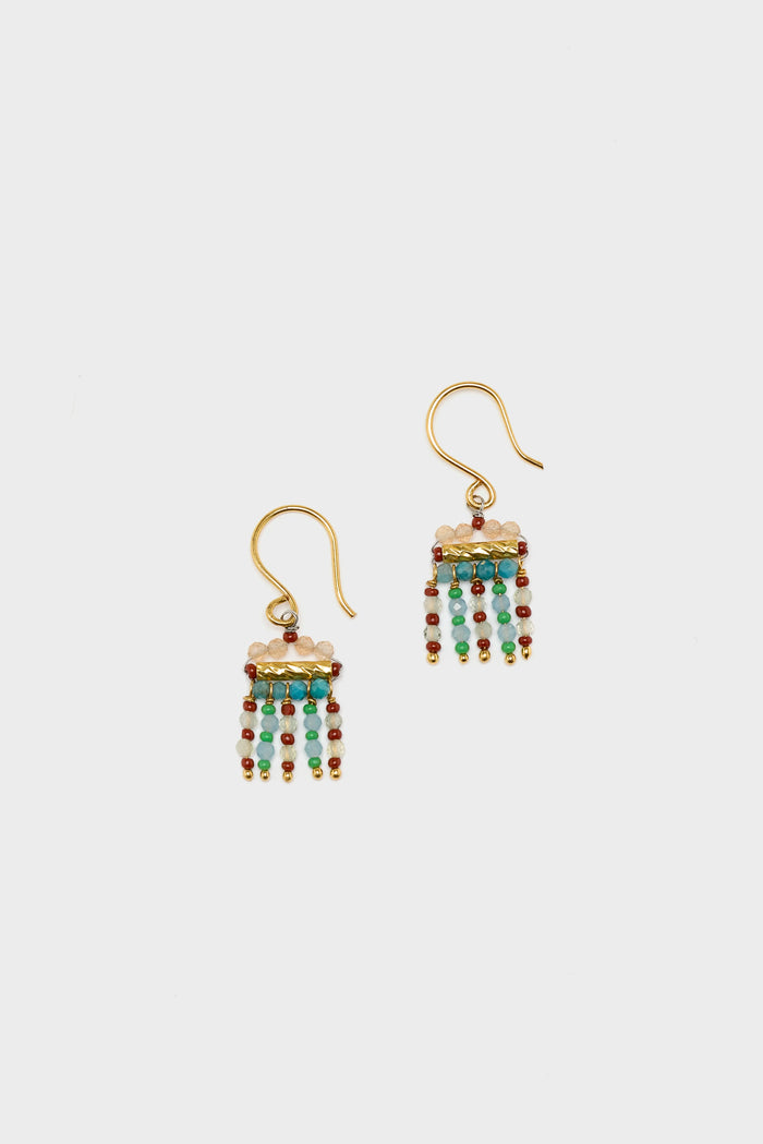 Le Fourbi De Capucine Le Fourbi De Capucine N°B5 Boucles D'oreilles Gemstone