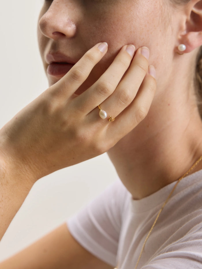 Maria Black Maria Black Bague Perle Moonshine