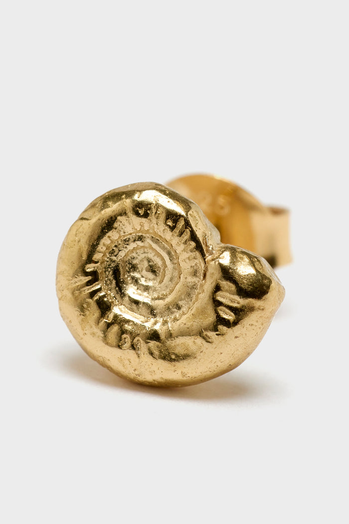 Simuero Simuero Ovi Boucle D'oreille Coquillage Doré