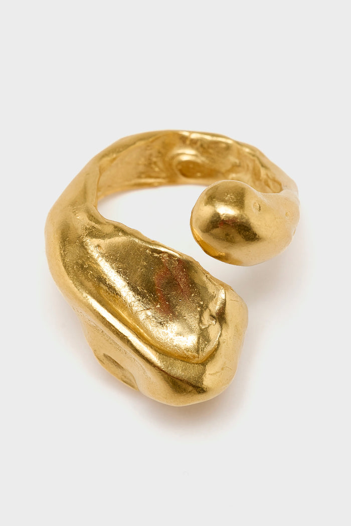 Simuero Simuero Bague Helio En Or