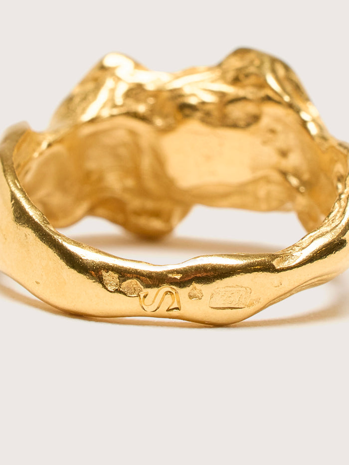 Simuero Simuero Bague Or Et Citrine Ola