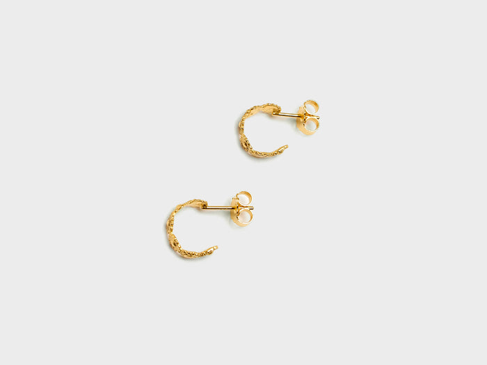 Sylvie gilbert GilbertGilbert Flower Hoop Earrings