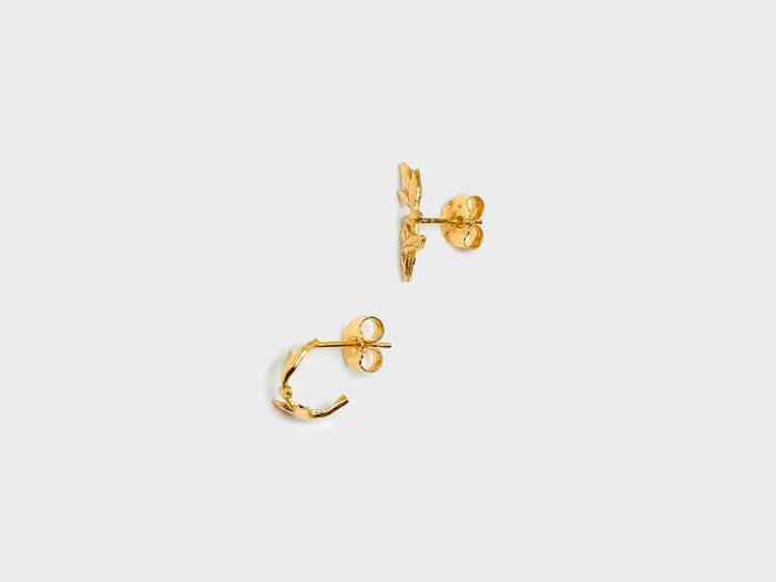 Sylvie gilbert GilbertGilbert Rameau Gold Earrings