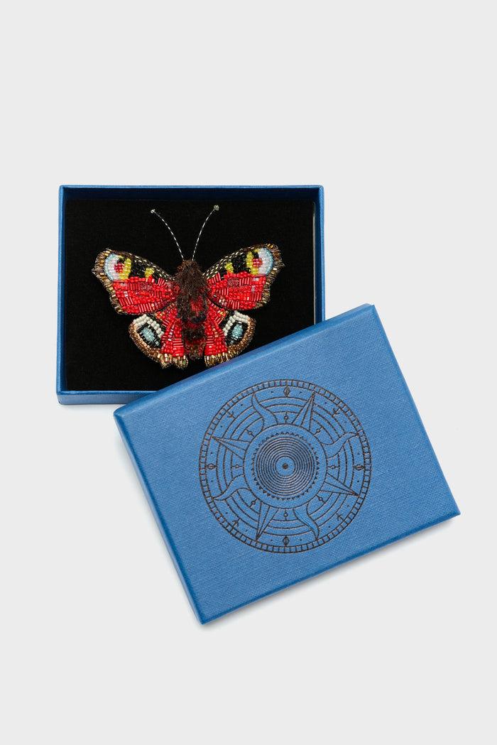 Trovelore Trovelore Anglais Peacock Butterfly Brooch