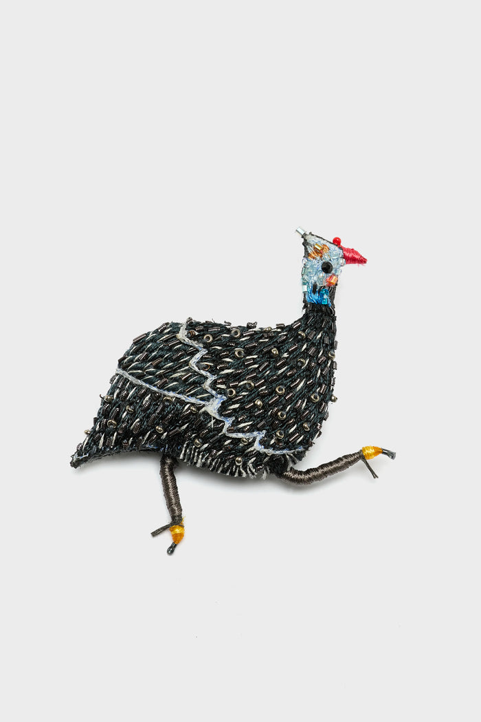 Trovelore Trovelore Guinea Fowl Brooch