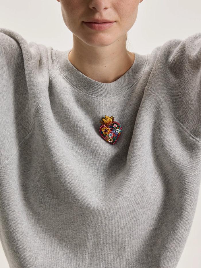 Trovelore Trovelore Kohaku Koi Fish Brooch Pin