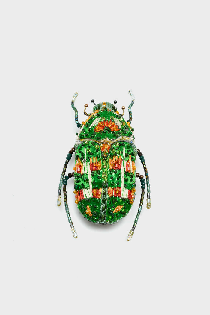 Trovelore Trovelore Rainbow Flower Beetle Brooch
