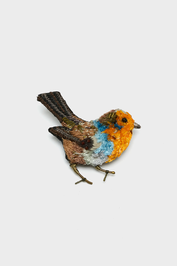 Trovelore Trovelore Robin Red Breast Brooch