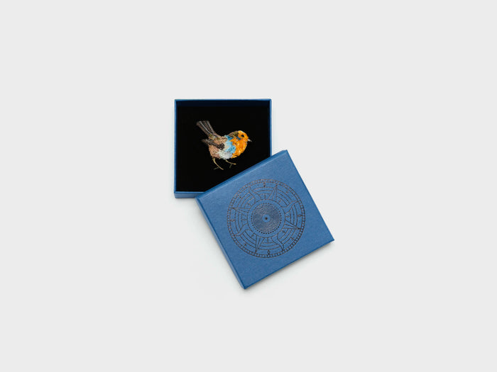 Trovelore Trovelore Robin Red Breast Brooch