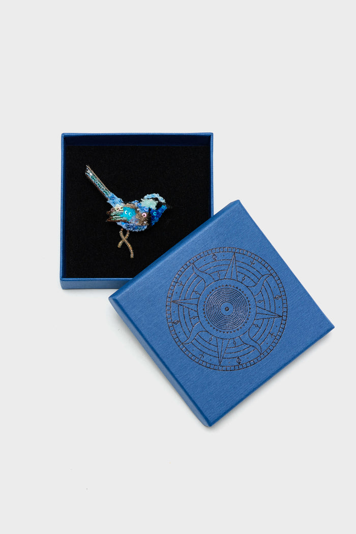Trovelore Trovelore Splendid Fairy Wren Brooch
