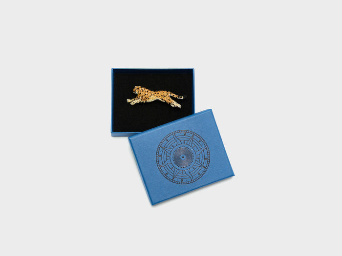 Trovelore Trovelore Sprinting Cheetah Brooch