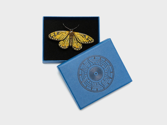 Trovelore Trovelore Yellow Coster Brooch