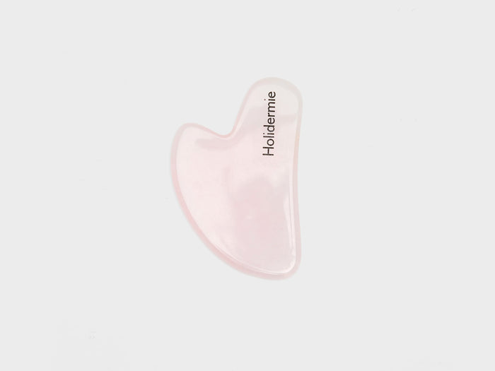 Holidermie Holidermie Gua Sha Visage en Quartz Rose