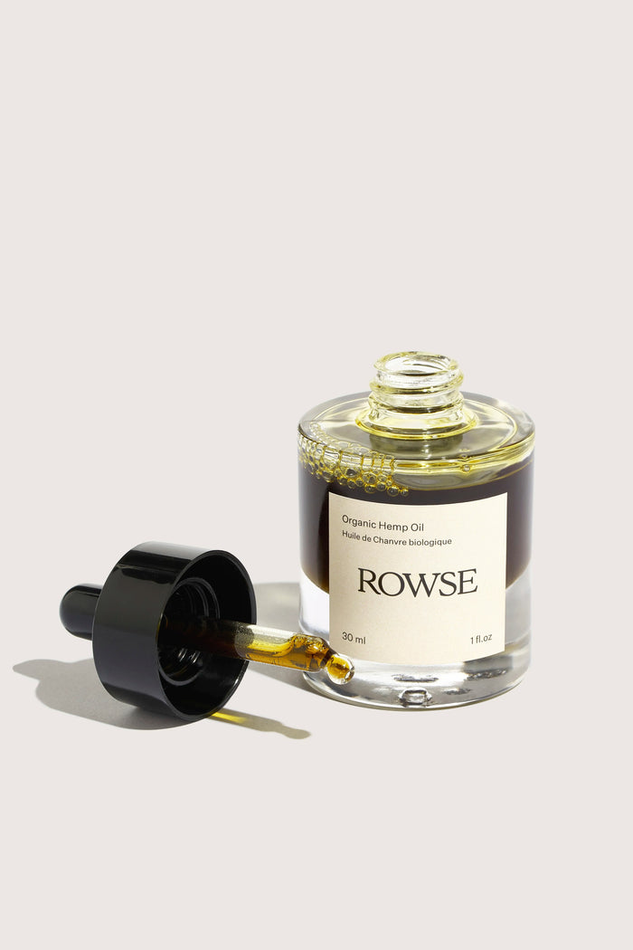 Rowse Rowse Huile De Chanvre Bio Pressée à Froid 30 Ml