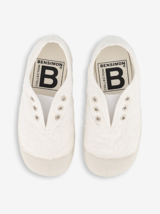 Bensimon ELLY BR ANGLAISE Blanc BENSIMON