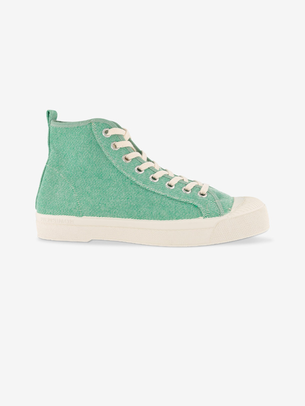 bensimon STELLA B79 DENIM RECYCLE Vert BENSIMON