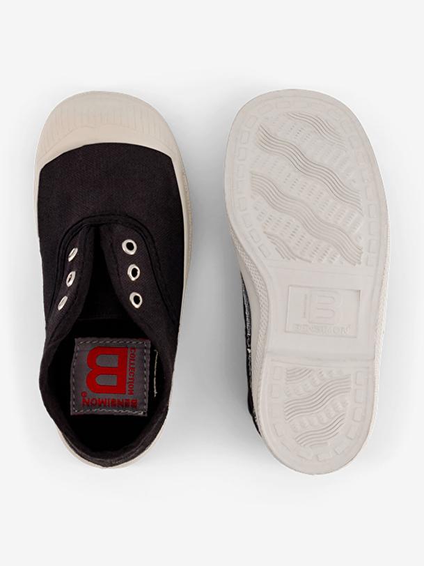 Bensimon TENNIS ELASTIQUE ENFANT Carbone BENSIMON