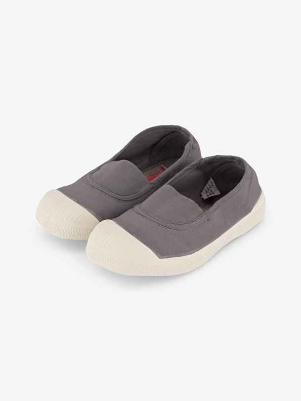 Bensimon TENNIS ELASTIQUE ENFANT Gris BENSIMON