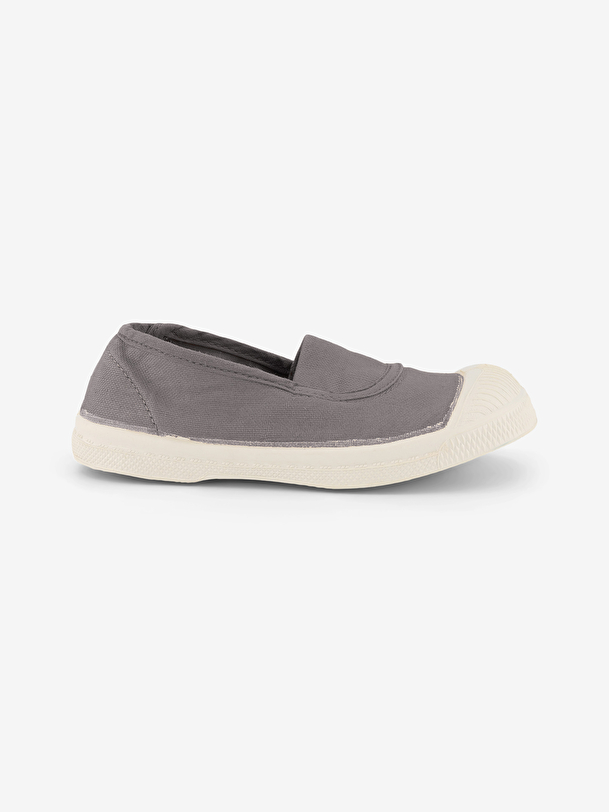 bensimon TENNIS ELASTIQUE ENFANT Gris BENSIMON