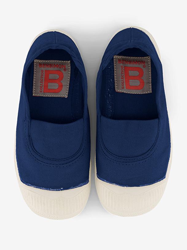 Bensimon TENNIS ELASTIQUE ENFANT Indigo BENSIMON