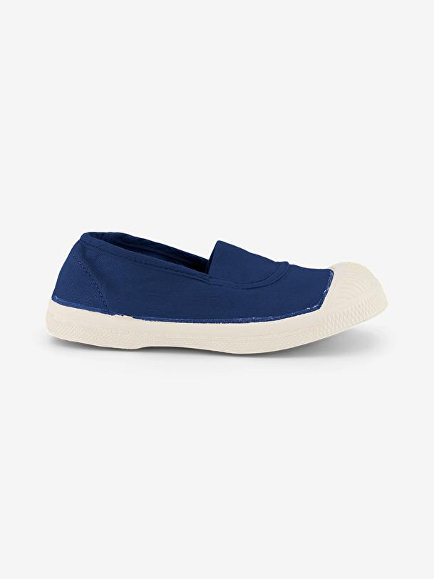 bensimon TENNIS ELASTIQUE ENFANT Indigo BENSIMON
