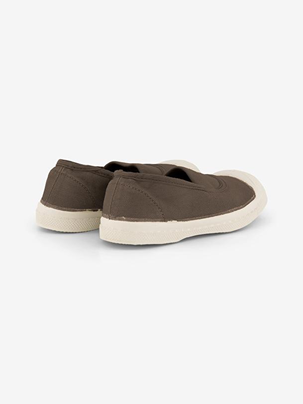 Bensimon TENNIS ELASTIQUE ENFANT Kaki BENSIMON