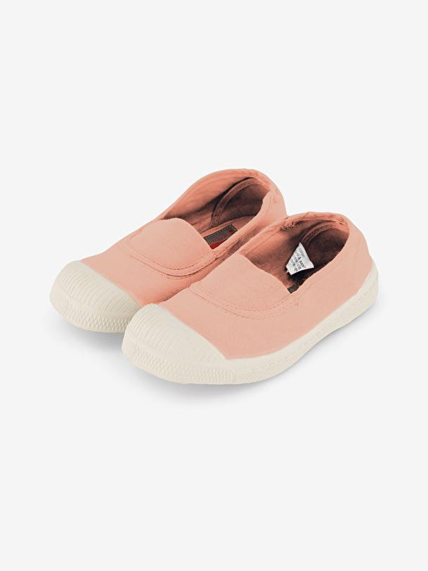 Bensimon TENNIS ELASTIQUE ENFANT Rose BENSIMON