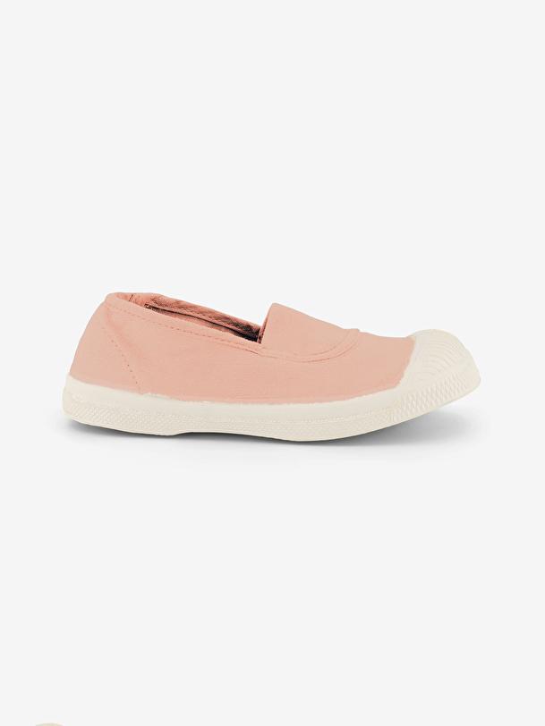 bensimon TENNIS ELASTIQUE ENFANT Rose BENSIMON
