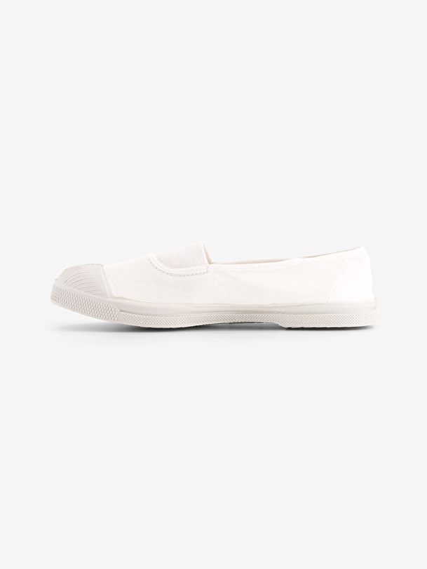 Bensimon TENNIS ELASTIQUE FEMME Blanc BENSIMON
