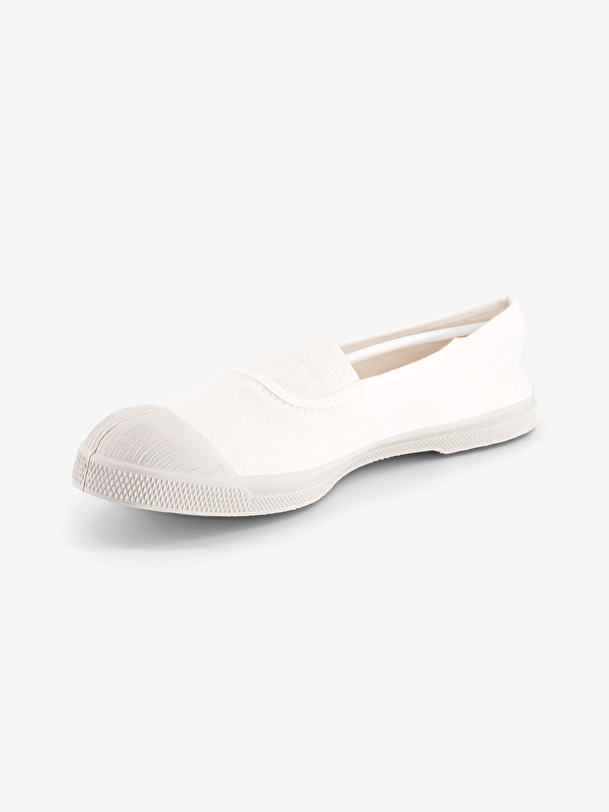 Bensimon TENNIS ELASTIQUE FEMME Blanc BENSIMON