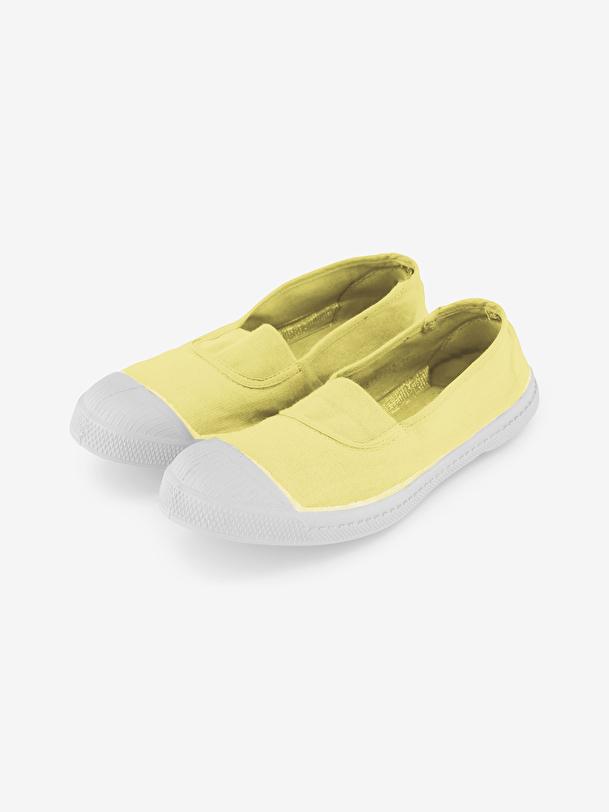 Bensimon TENNIS ELASTIQUE FEMME Citron BENSIMON