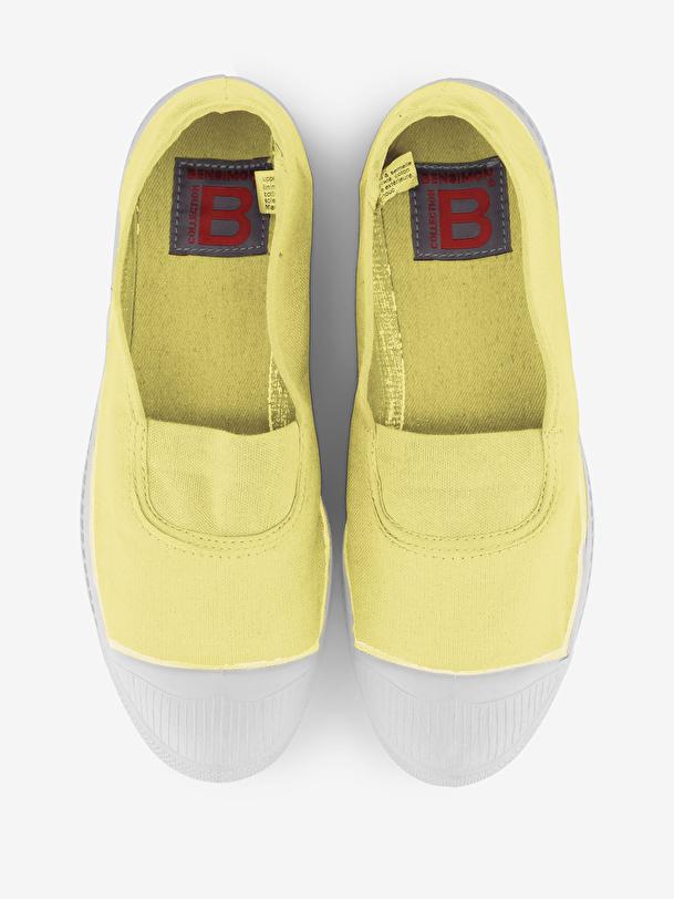 Bensimon TENNIS ELASTIQUE FEMME Citron BENSIMON
