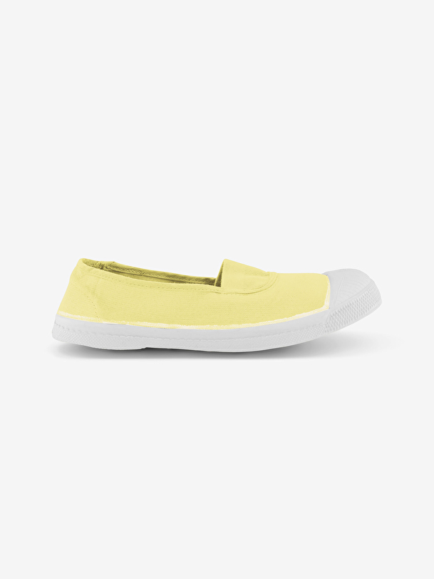bensimon TENNIS ELASTIQUE FEMME Citron BENSIMON