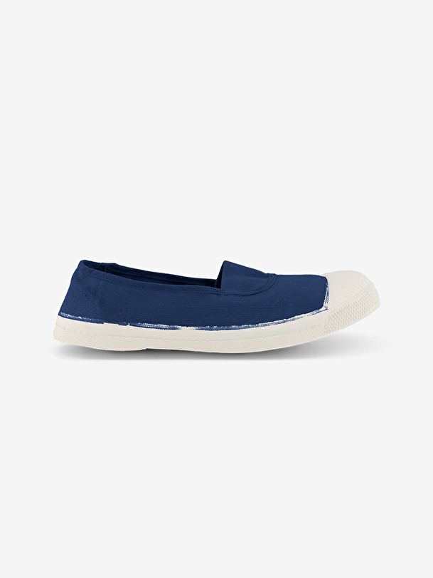 bensimon TENNIS ELASTIQUE FEMME Indigo BENSIMON