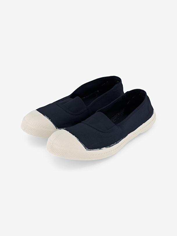 Bensimon TENNIS ELASTIQUE FEMME Marine BENSIMON