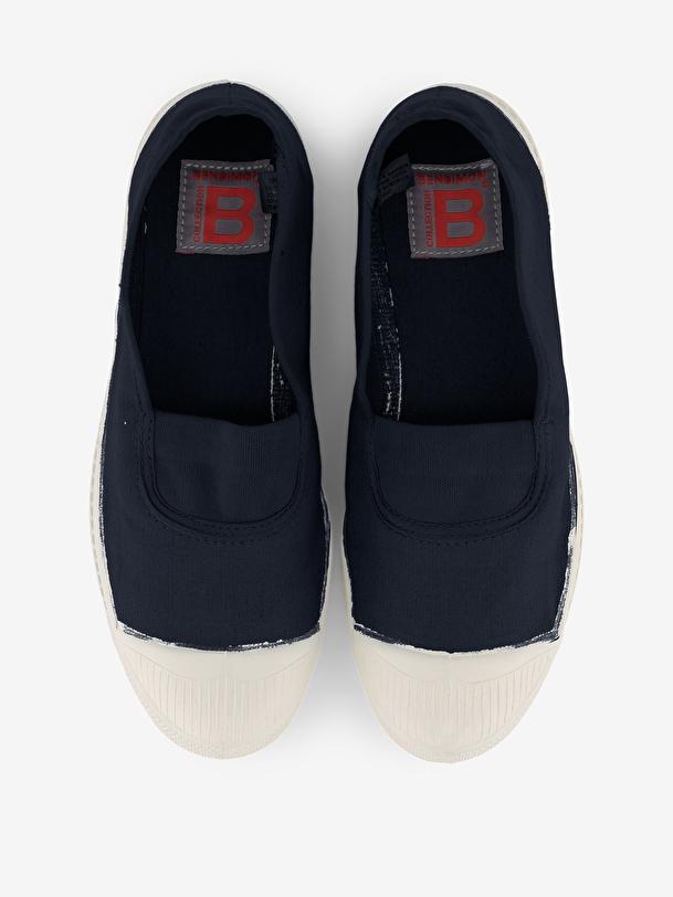 Bensimon TENNIS ELASTIQUE FEMME Marine BENSIMON