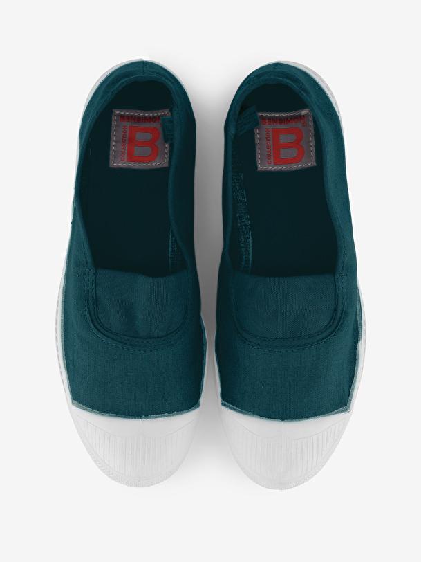 Bensimon TENNIS ELASTIQUE FEMME Paon BENSIMON