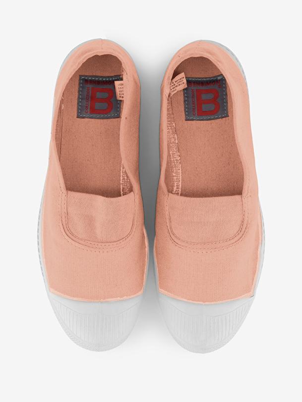 Bensimon TENNIS ELASTIQUE FEMME Rose BENSIMON