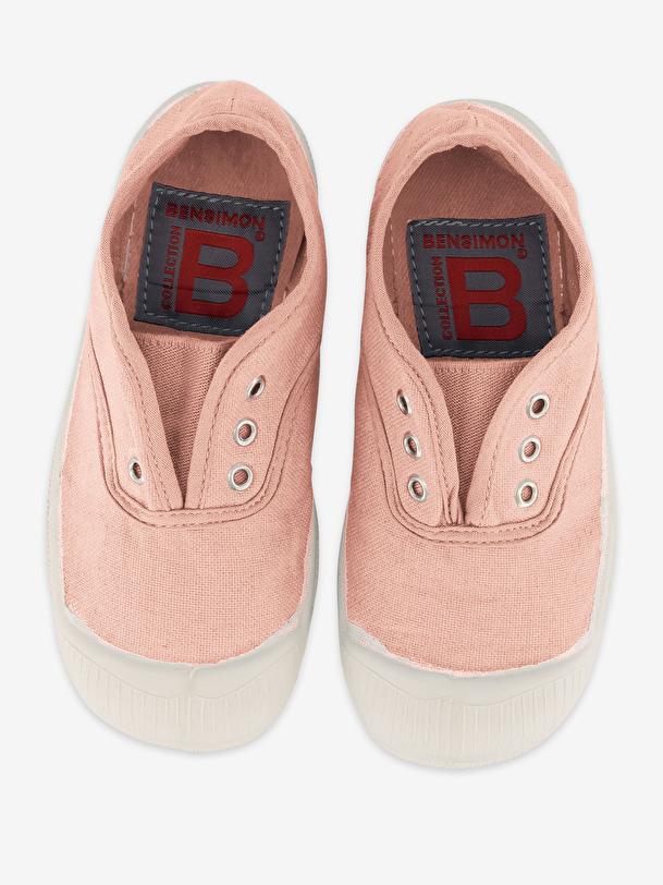 Bensimon TENNIS ELLY ENFANT Rose Leger BENSIMON